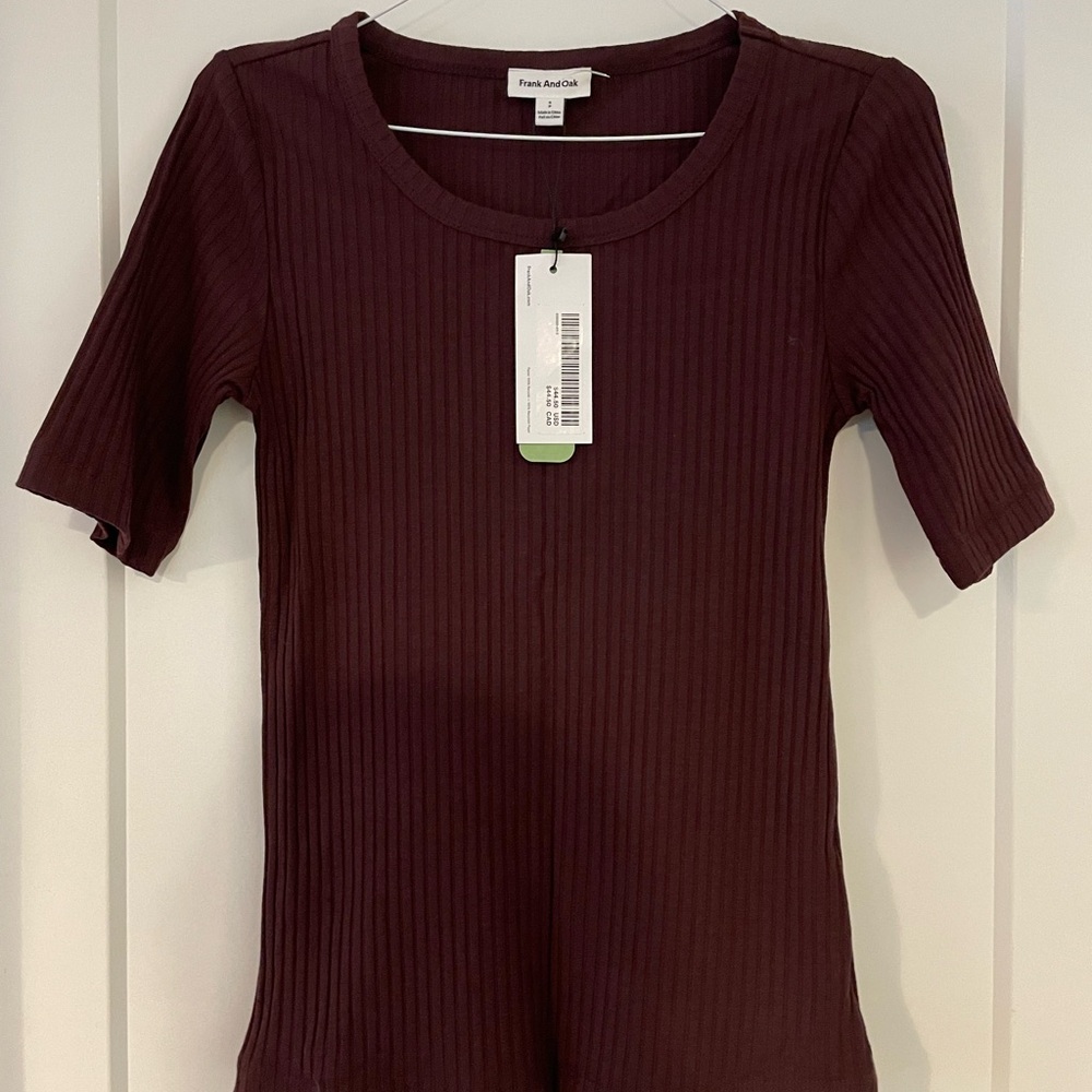 Frank & Oak Ribbed Tee